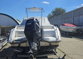 Motorový čln Fínskej výroby FLIPPER 630 HT